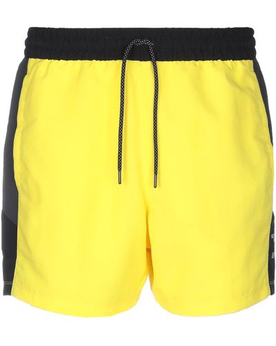 The North Face Extreme Colorblock Shorts - Yellow