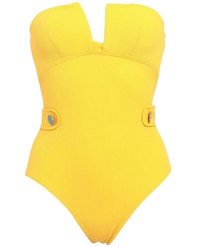 Maison Lejaby One-piece Swimsuit - Yellow