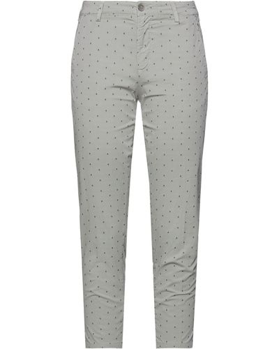 40weft Cropped Trousers - Grey