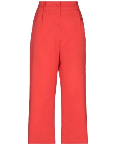 Anonyme Designers Pantalones - Rojo