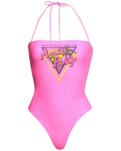 Amen One-piece Swimsuit - Pink