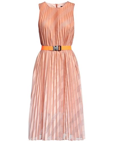 Armani Exchange Vestido midi - Rosa