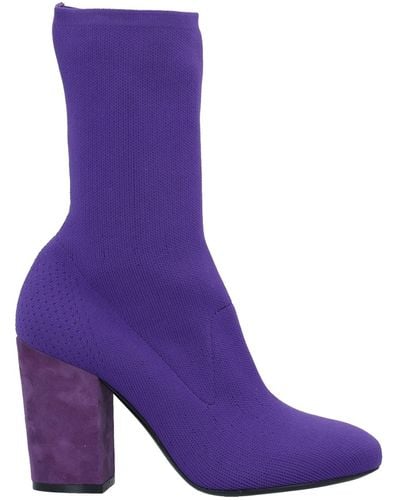 Elena Iachi Ankle Boots - Purple