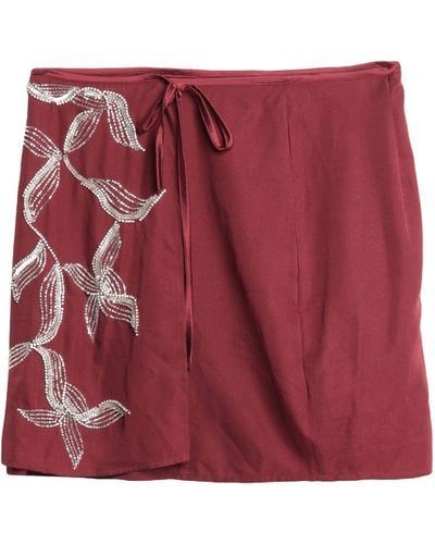 L'Autre Chose Mini Skirt - Red