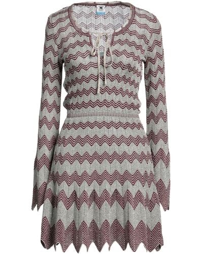 M Missoni Robe courte - Gris