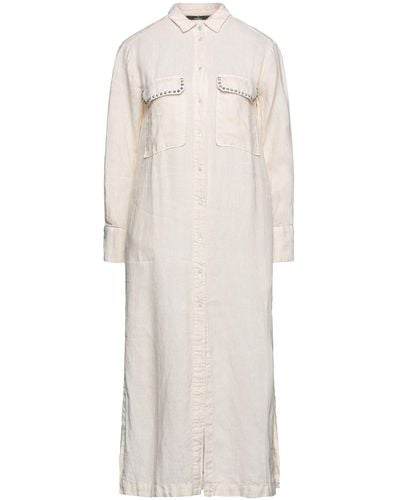 Mason's Midi-Kleid - Weiß
