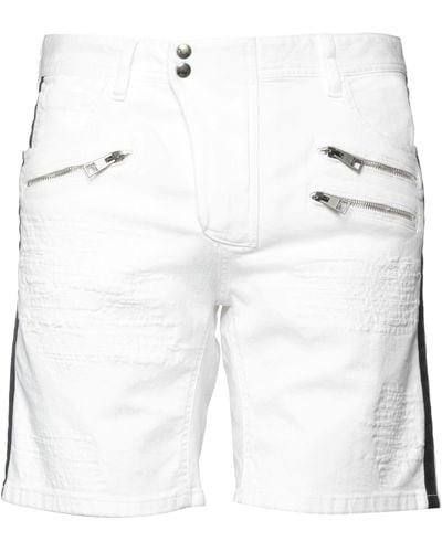 Just Cavalli Denim Shorts - White