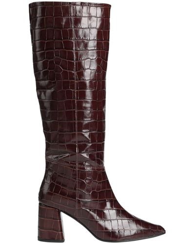 Pennyblack Knee Boots - Brown