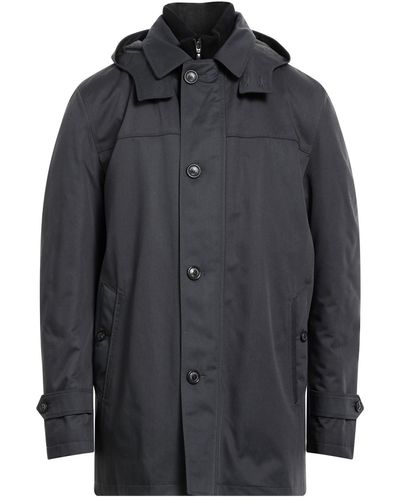 Angelo Nardelli Overcoat & Trench Coat - Black