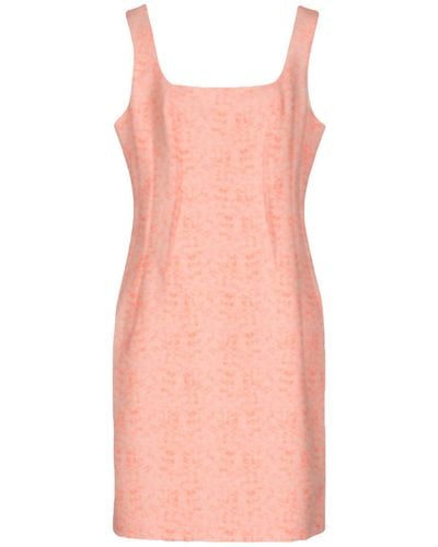 Dior Coral Midi Dress Cotton, Polyamide, Polyester - Pink