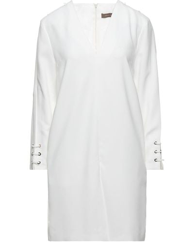 SIMONA CORSELLINI Mini-Kleid - Weiß