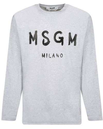 MSGM T-shirts - Grau