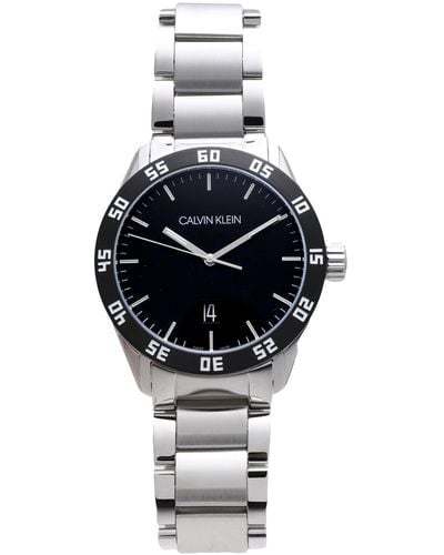 Calvin Klein Wrist Watch - Metallic