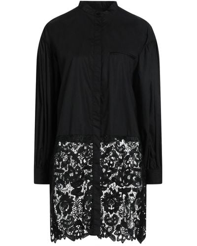 Isabelle Blanche Camisa - Negro