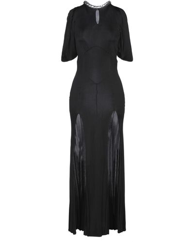 The Attico Long Dress - Black