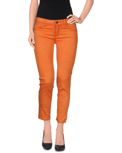 CYCLE Cropped Trousers - Orange