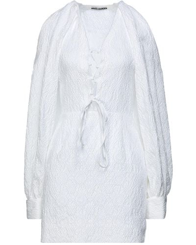 ANAЇS JOURDEN Mini Dress - White