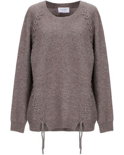 Snobby Sheep Pullover - Marrone