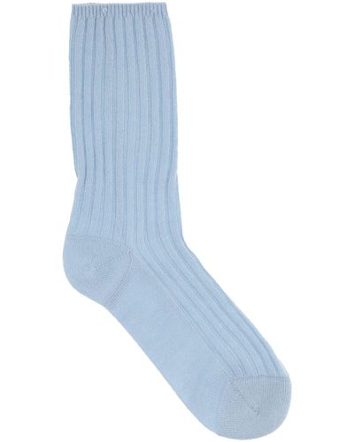 Not Shy Socks & Hosiery - Blue