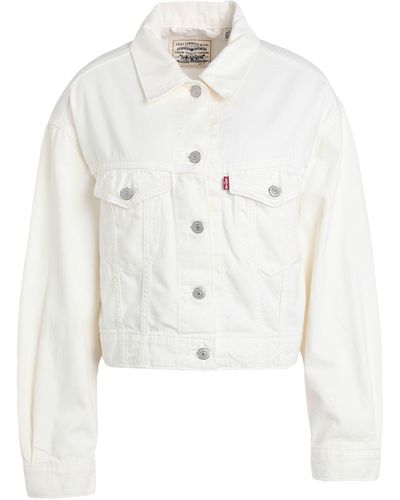 Levi's Capospalla Jeans - Bianco