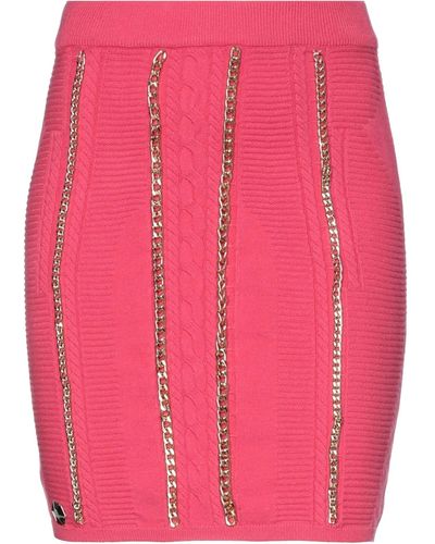 Philipp Plein Mini Skirt - Pink