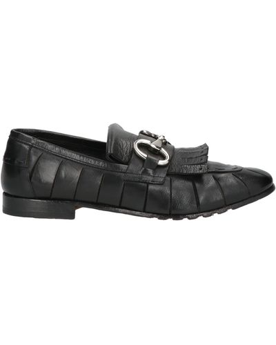 JP/DAVID Loafers Soft Leather - Black
