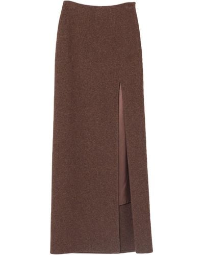 Miu Miu Long Skirt - Brown