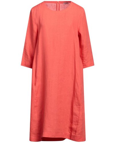 Le Tricot Perugia Midi Dress - Red