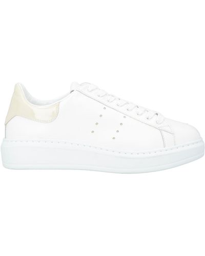Eleventy Sneakers Leather - White