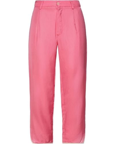 Jejia Cropped Pants - Pink