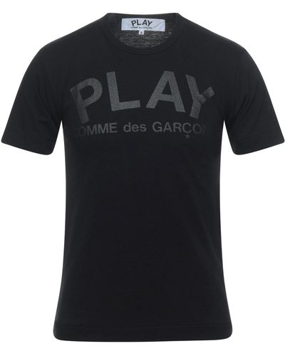 COMME DES GARÇONS PLAY T-shirts - Schwarz