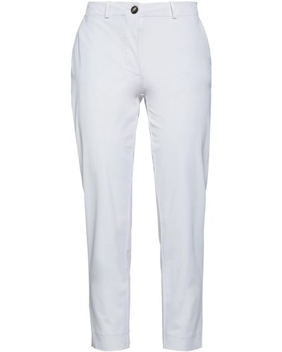 Rrd Pantaloni Cropped - Bianco