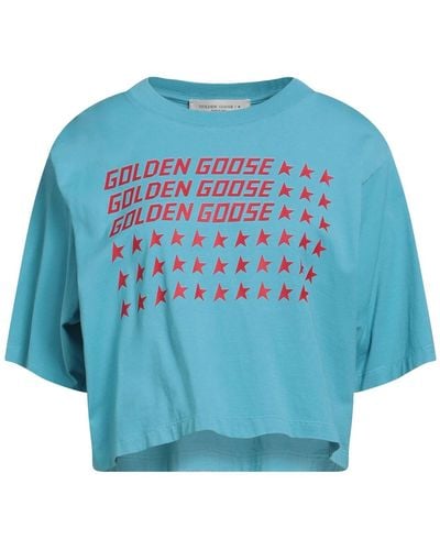 Golden Goose Camiseta - Azul