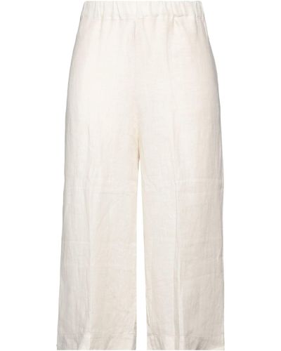 Fedeli Cropped Pants - White
