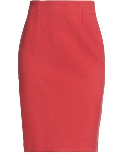 Fedeli Mini Skirt - Red