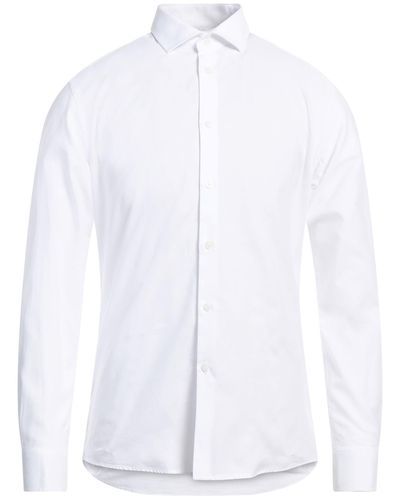 Grey Daniele Alessandrini Shirt - White