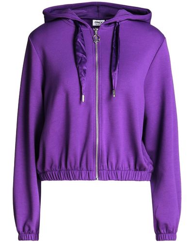 ONLY Sweatshirt - Purple
