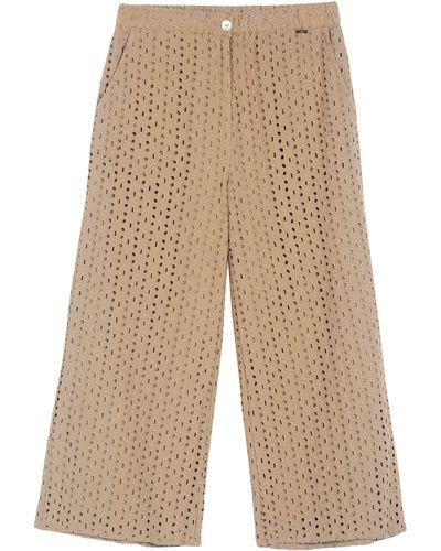 LE COEUR TWINSET Trousers - Brown