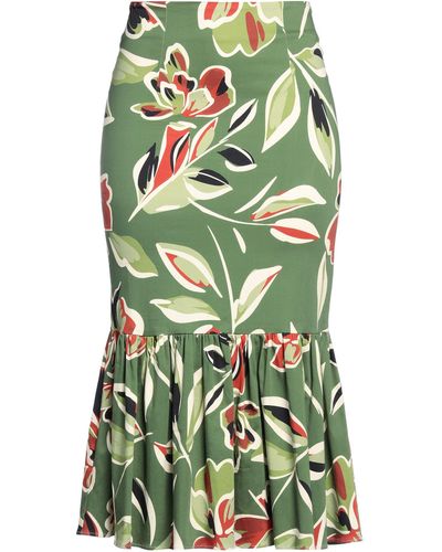 Sophie and Lucie Maxi Skirt - Green