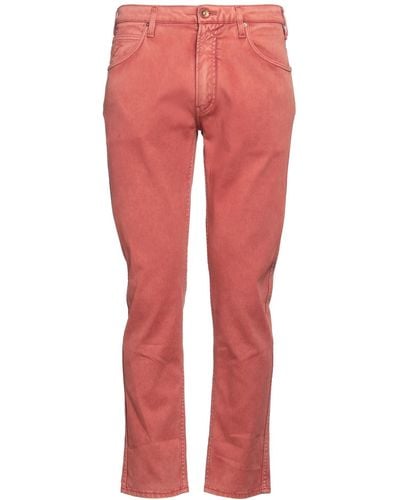 Hand Picked Pantaloni Jeans - Rosso