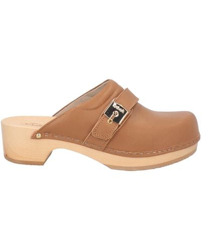 Scholl Mules & Clogs - Brown