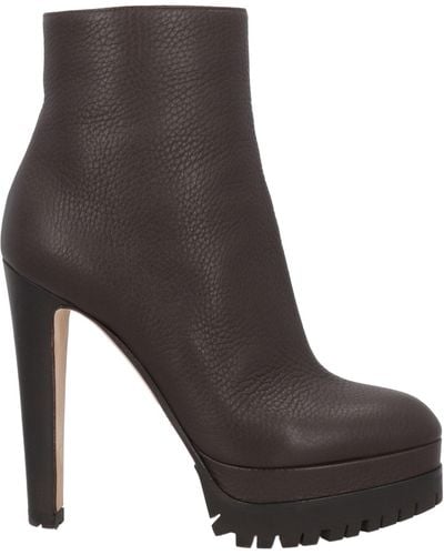 Sergio Rossi Bottines - Marron