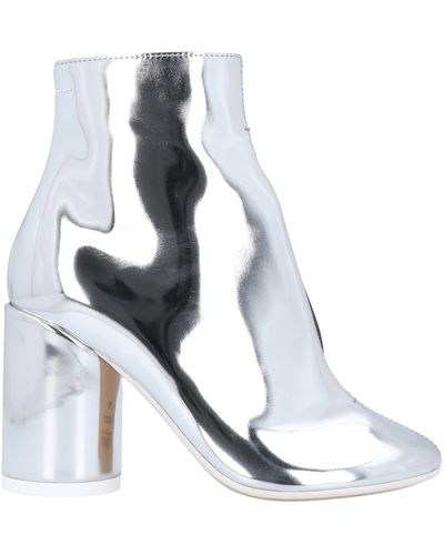MM6 by Maison Martin Margiela Ankle Boots - Metallic