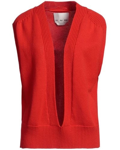 Sa Su Phi Sweater - Red