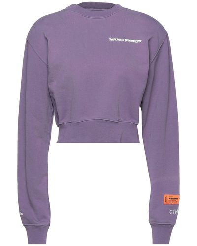 Heron Preston Sweatshirt - Purple
