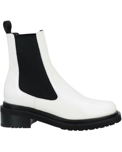 BY FAR Ankle Boots - White