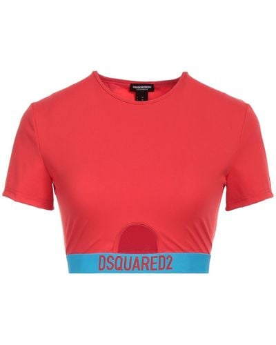 DSquared² T-shirt Intima - Rosso