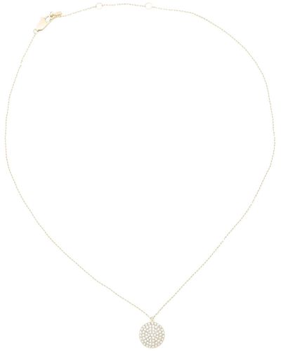 Fossil Necklace - White
