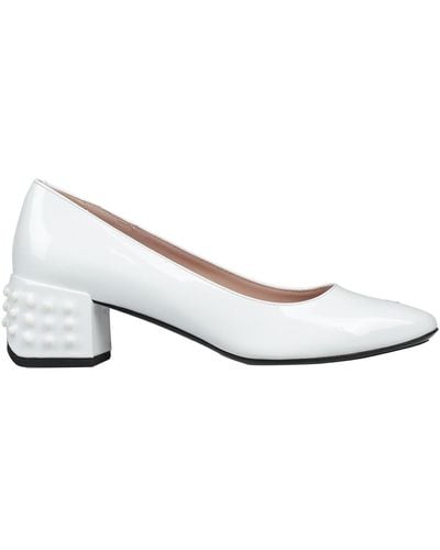Tod's Court Shoes - White