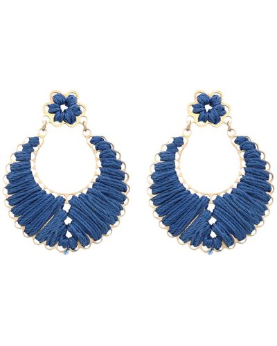 First People First Earrings - Blue
